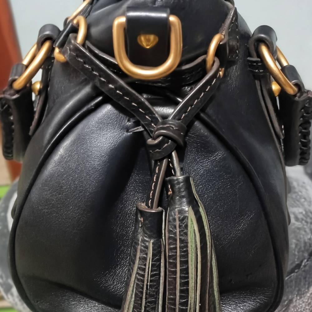 Dooney & Bourke Floritine Satchel Black - Picture 3 of 5